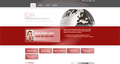 Desktop Screenshot of idagency.cz